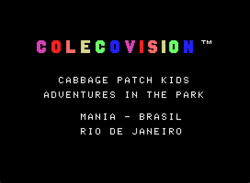 Cabbage Patch Kids: Adventure in the Park