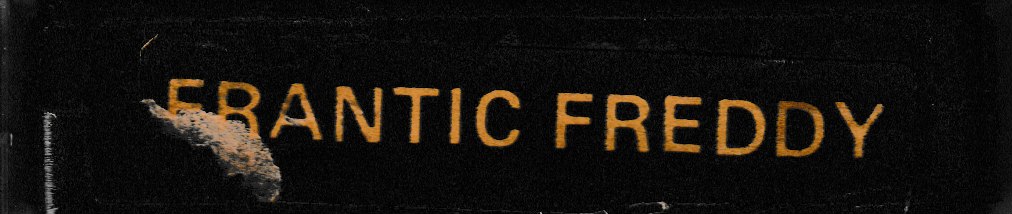 Frantic Freddy Cartridge Label
