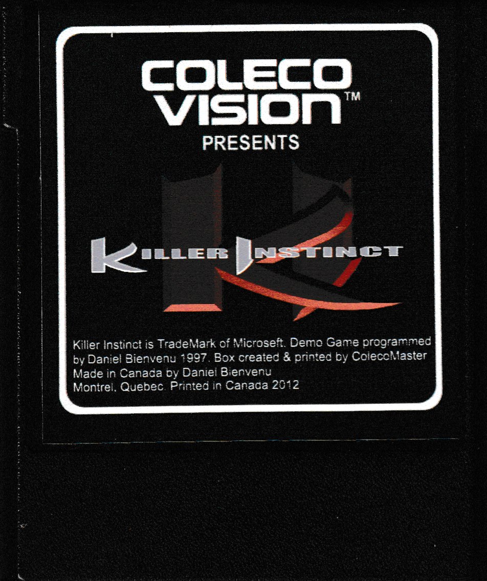 Killer Instinct (Black) Main Cartridge