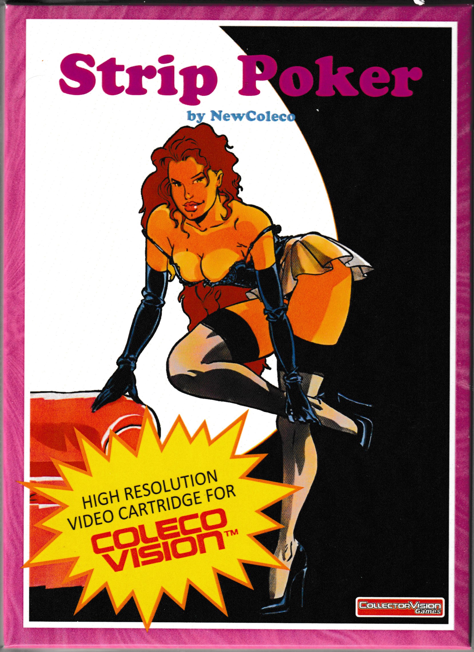 Strip Poker (Purple) US Front Box Art