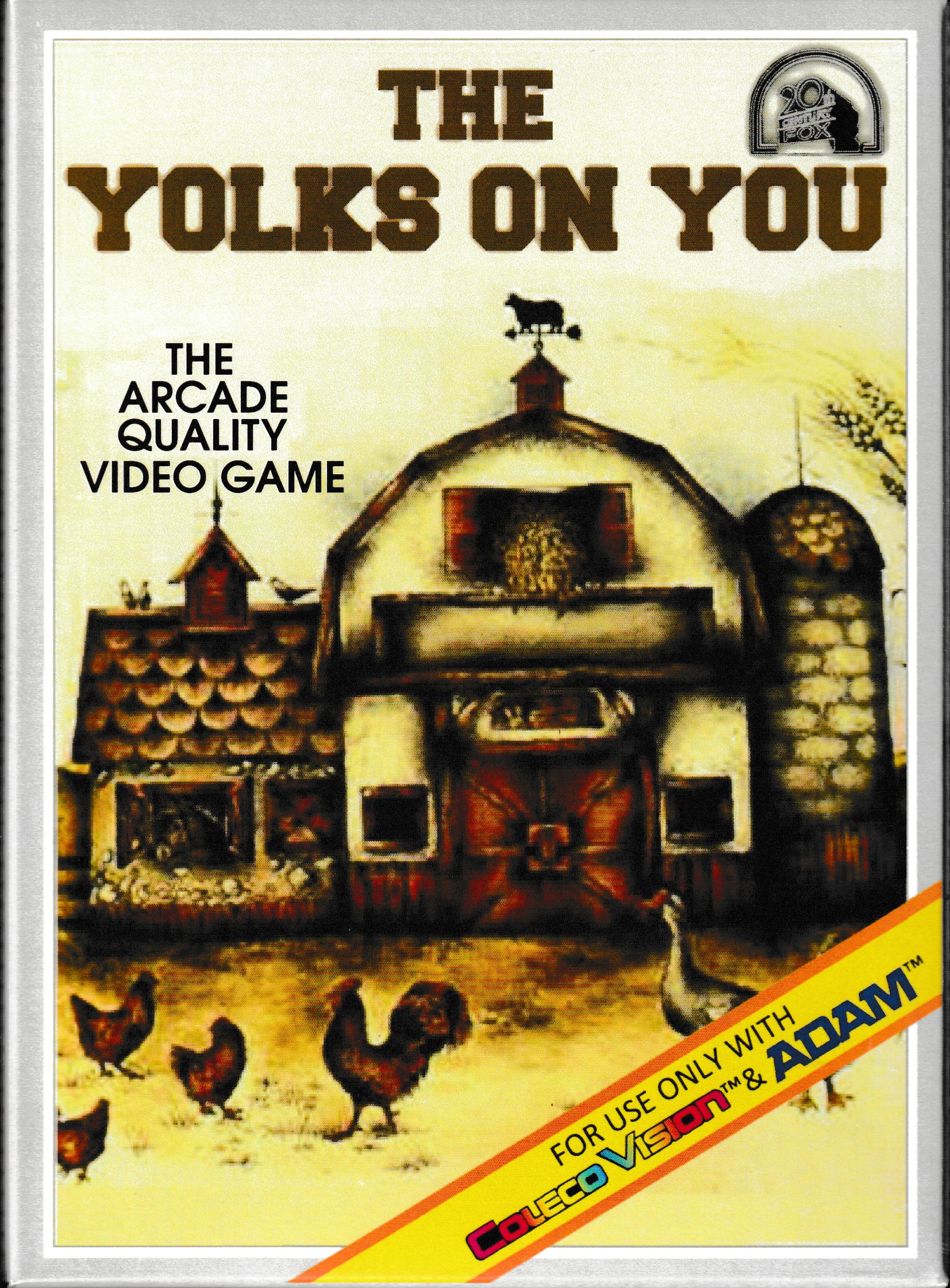 Yolks on You, The US Front Box Art