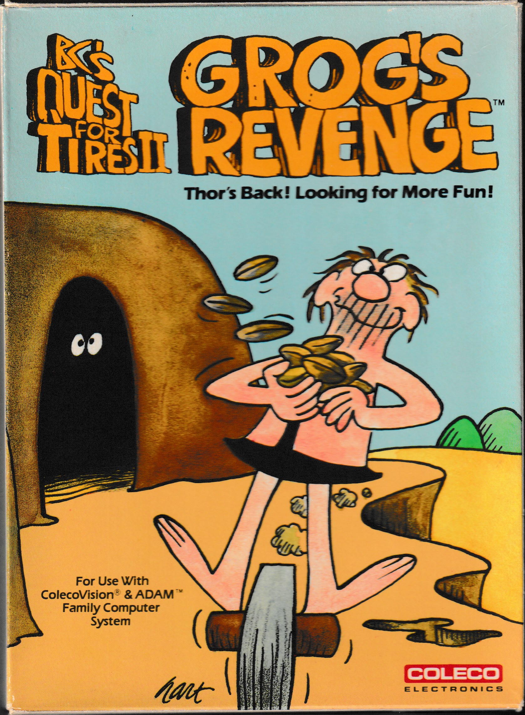 BC's Quest for Tires II Grog's Revenge Box art