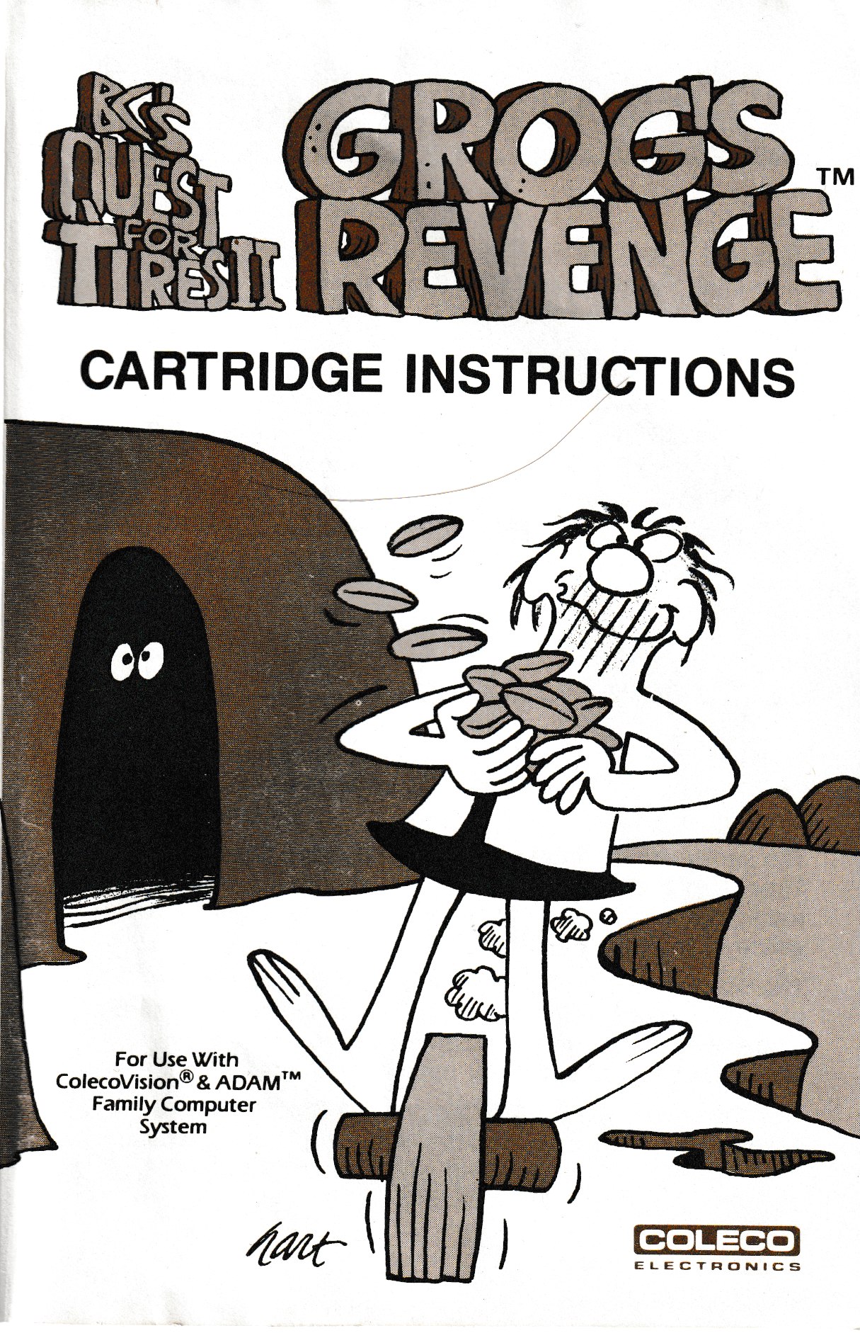 BC's Quest for Tires II Grog's Revenge manual page 1