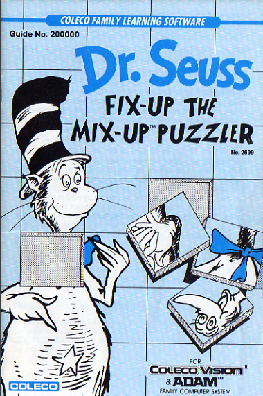 Dr. Seuss: Fix-Up the Mix-Up Puzzler US User Manual