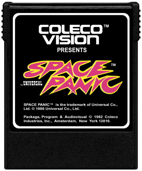 Space Panic Main Cartridge