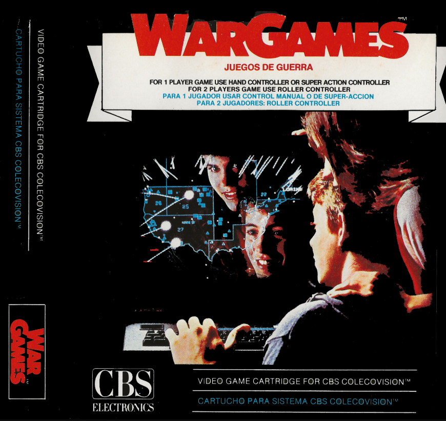 WarGames CBS5 Front Box Art