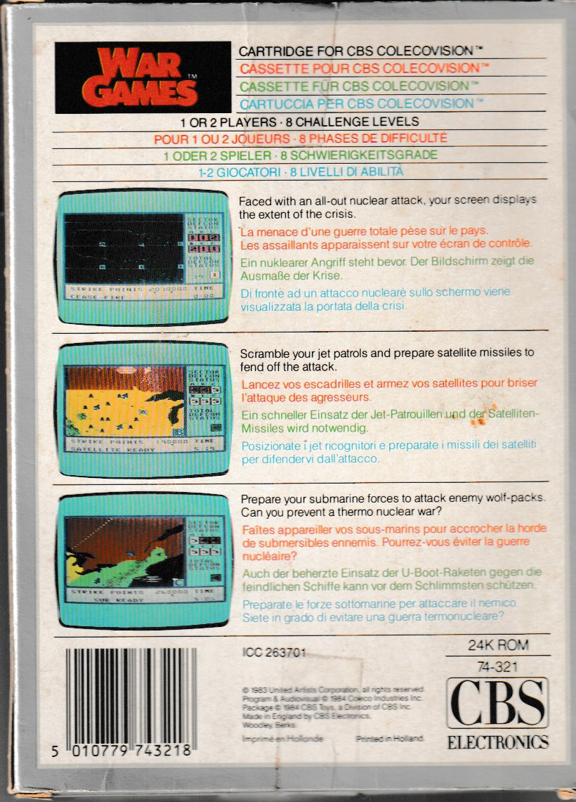 WarGames FR Back Box Art
