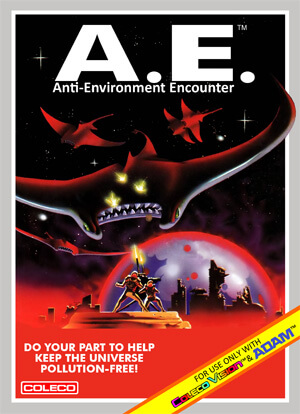 Anti-Environment Encounter (A.E.) US Front Box Art