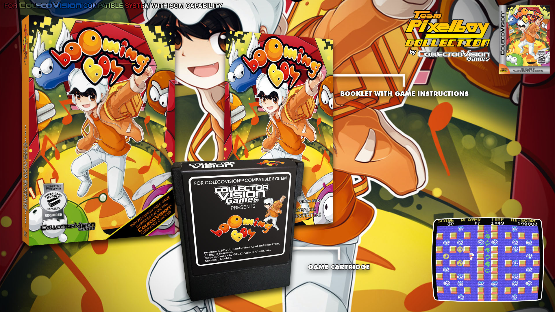Booming Boy (Re-Release) Advertisement