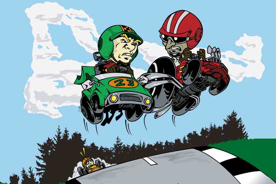 Burn Rubber (Re-Release) Promotional Material