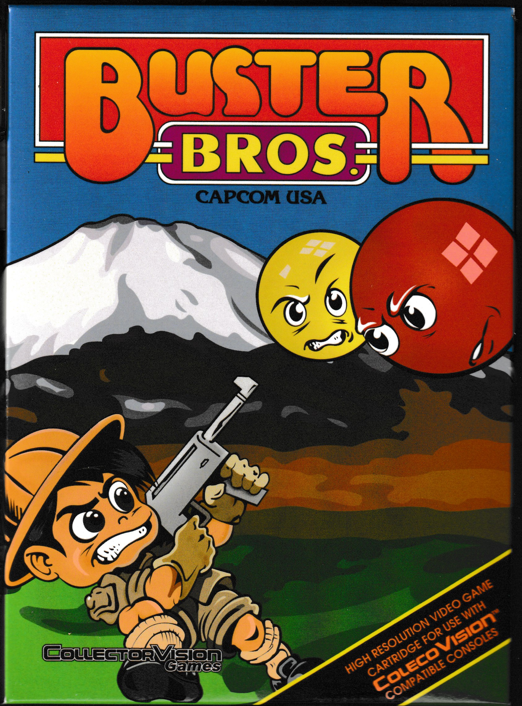 Buster Bros. / Pang (Re-Release) US Front Box Art