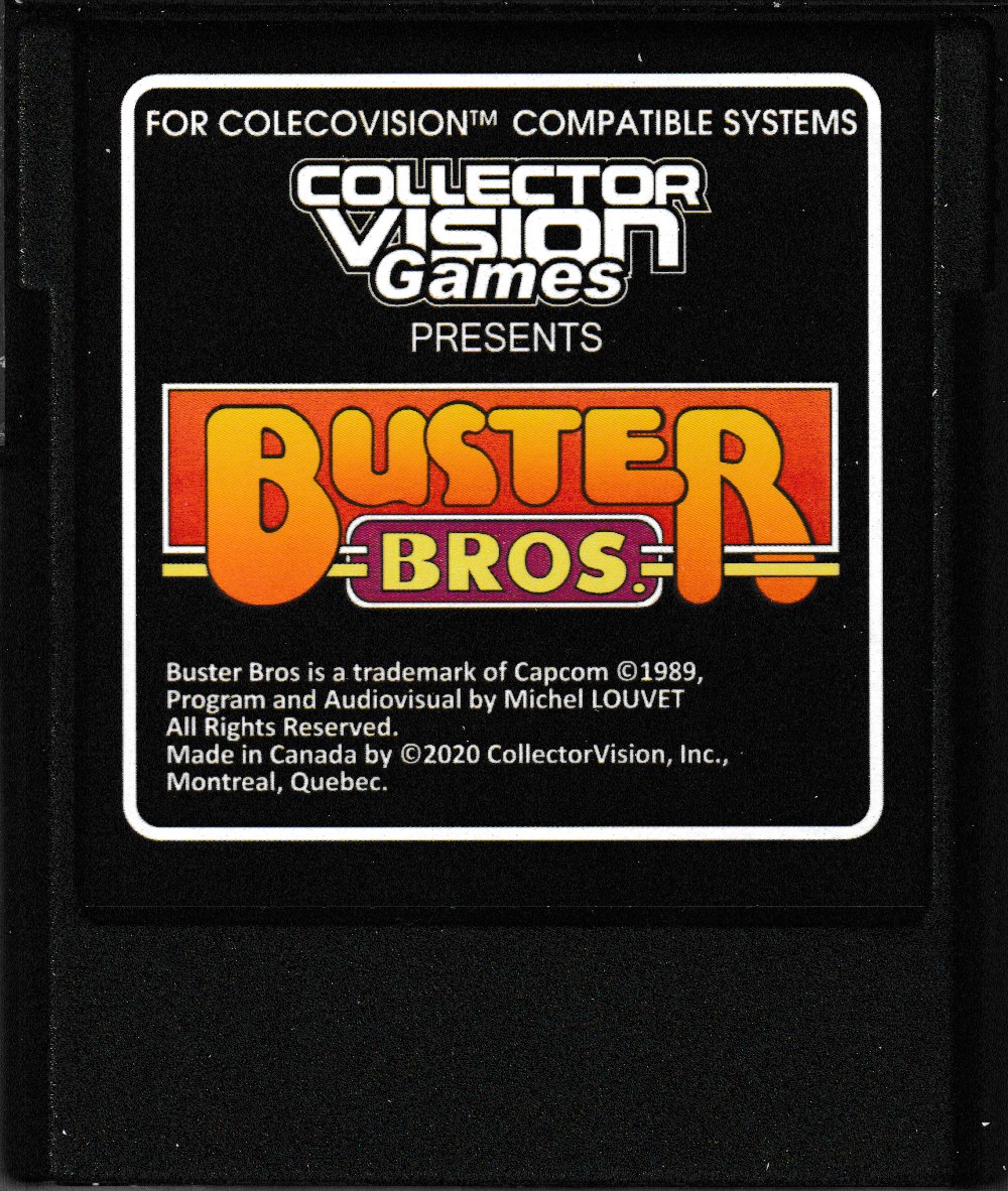 Buster Bros. / Pang (Re-Release) Main Cartridge