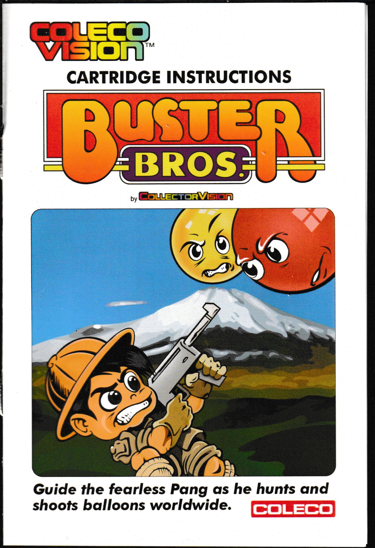 Buster Bros. / Pang (Re-Release) US User Manual