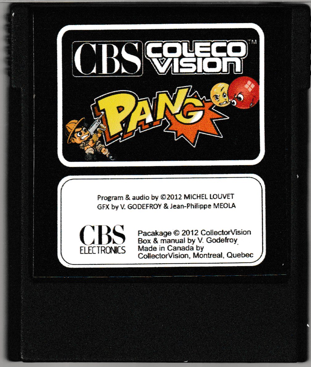 Buster Bros. / Pang (CBS) Main Cartridge