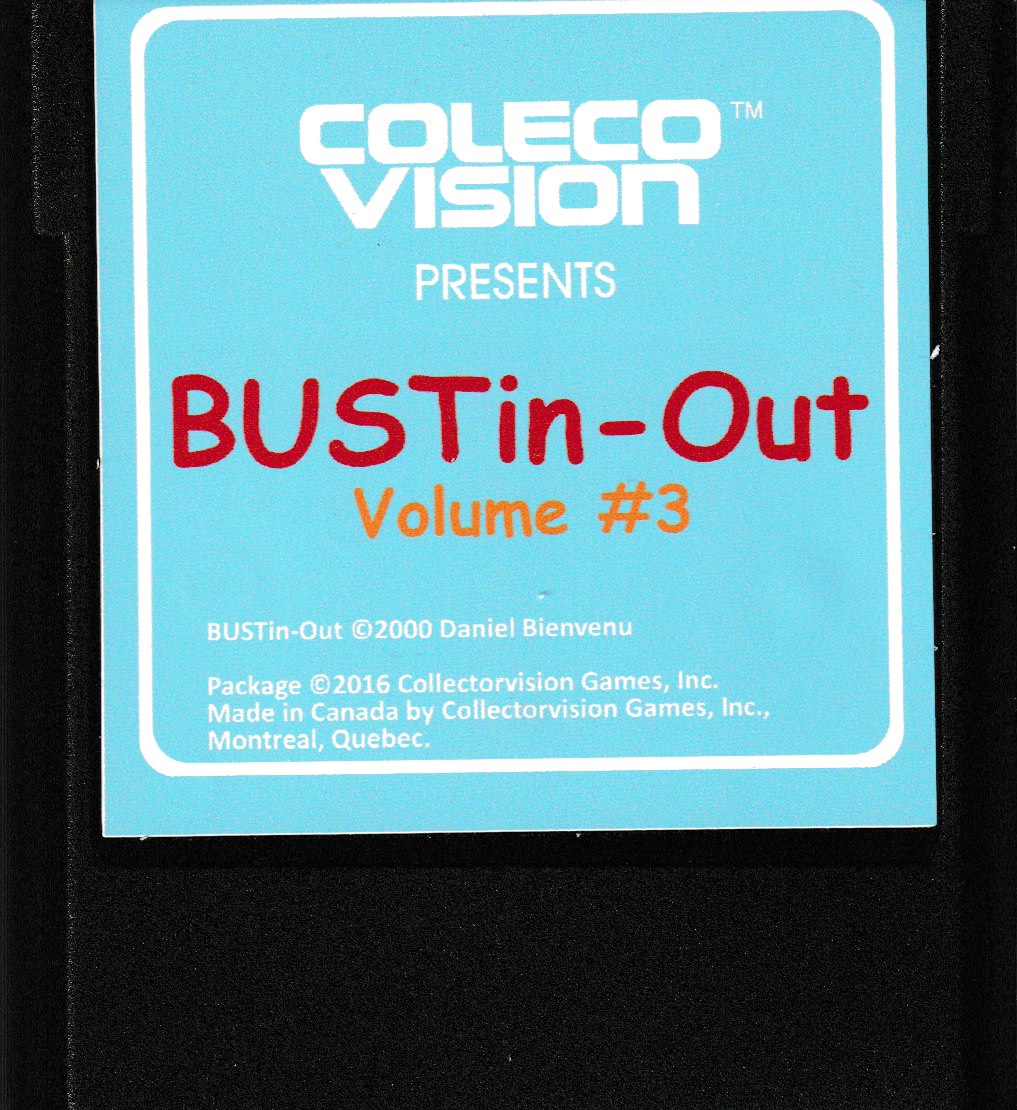 BUSTin-Out Vol. 3 Main Cartridge