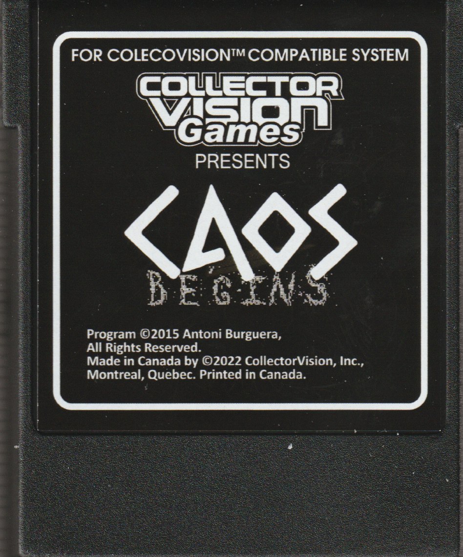 Caos Begins (Re-Release) Main Cartridge