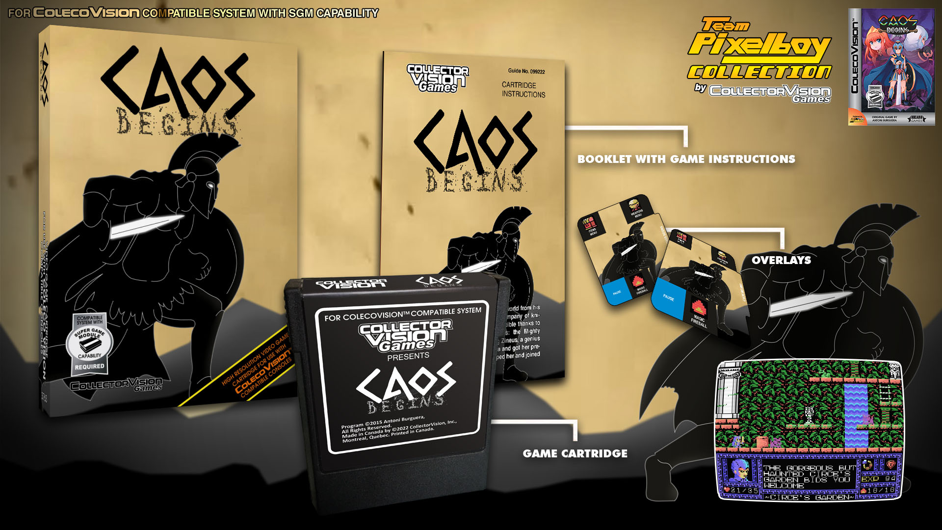 Caos Begins (Re-Release) Advertisement
