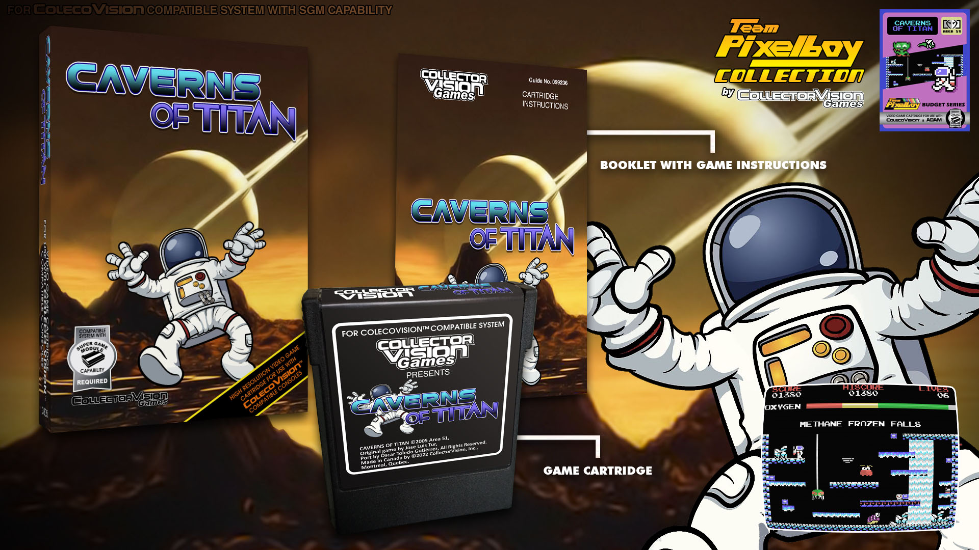 Caverns of Titan (Re-Release) Advertisement