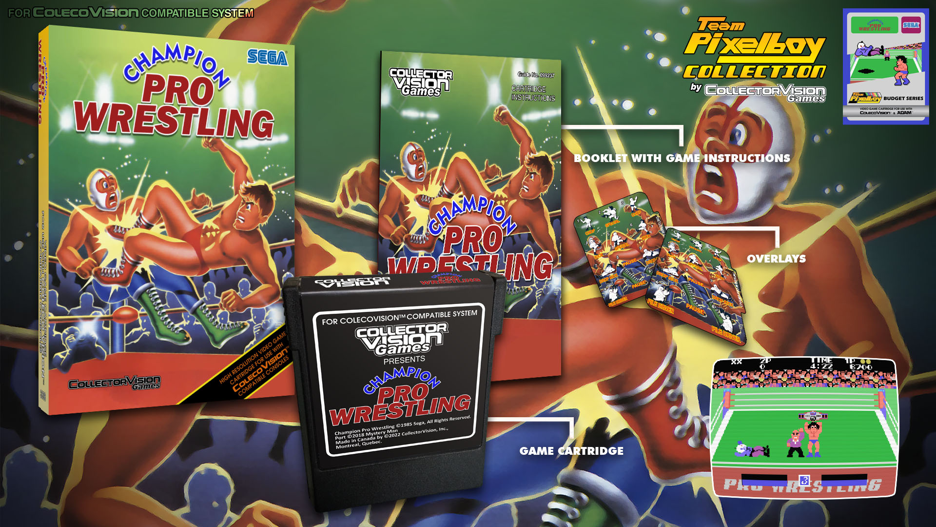 Champion Pro Wrestling (Re-Release) Advertisement