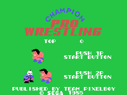 Champion Pro Wrestling (Re-Release) Screenshot 1