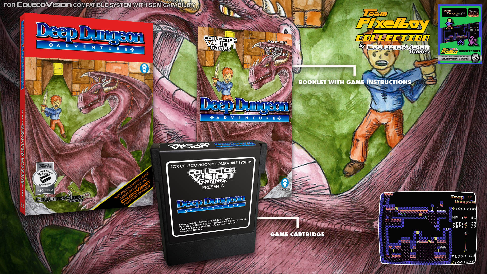 Deep Dungeon Adventure (Re-Release) Advertisement