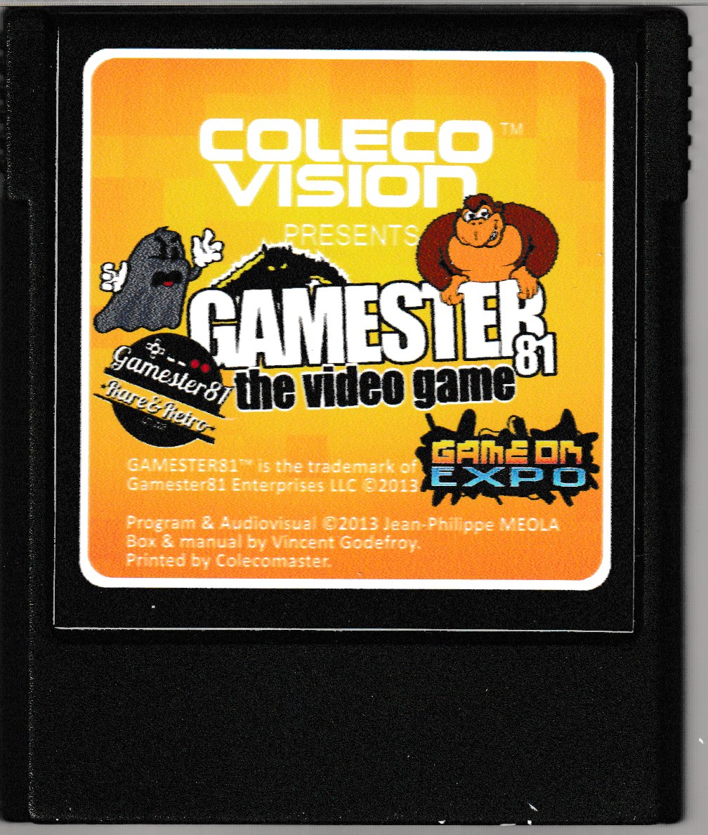 Gamester 81: The Video Game (Blue) Main Cartridge