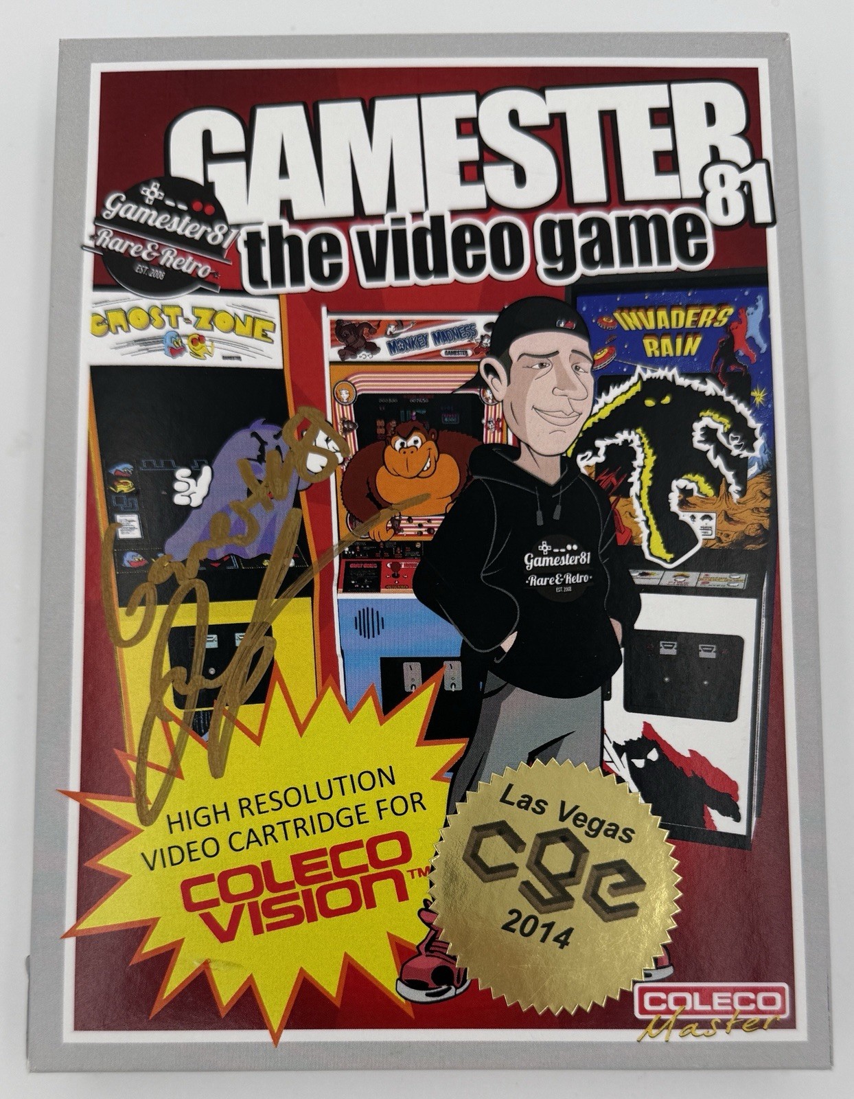 Gamester 81: The Video Game (Las Vegas) US Front Box Art