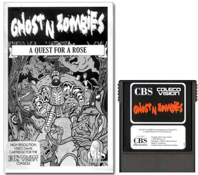 Ghost'n Zombies: A Quest For a Rose The cartridge