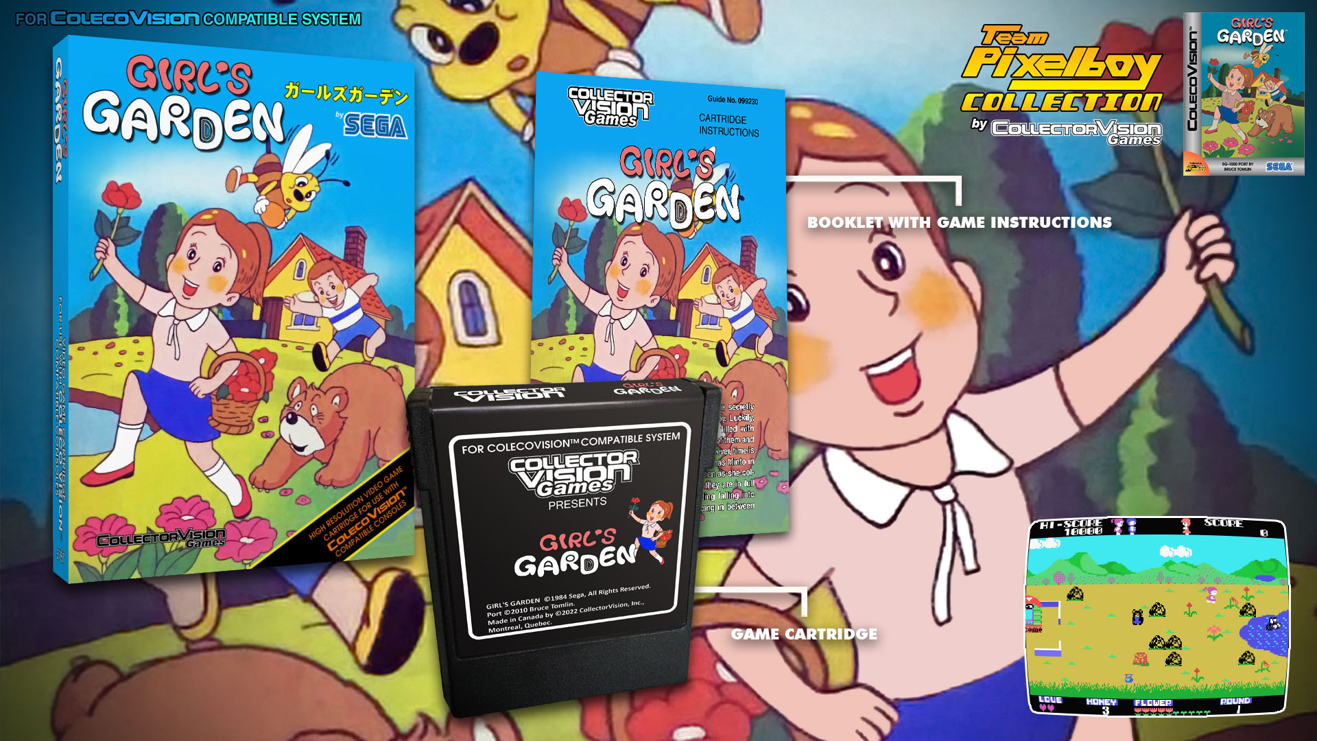 Girl's Garden (Re-Release) Advertisement