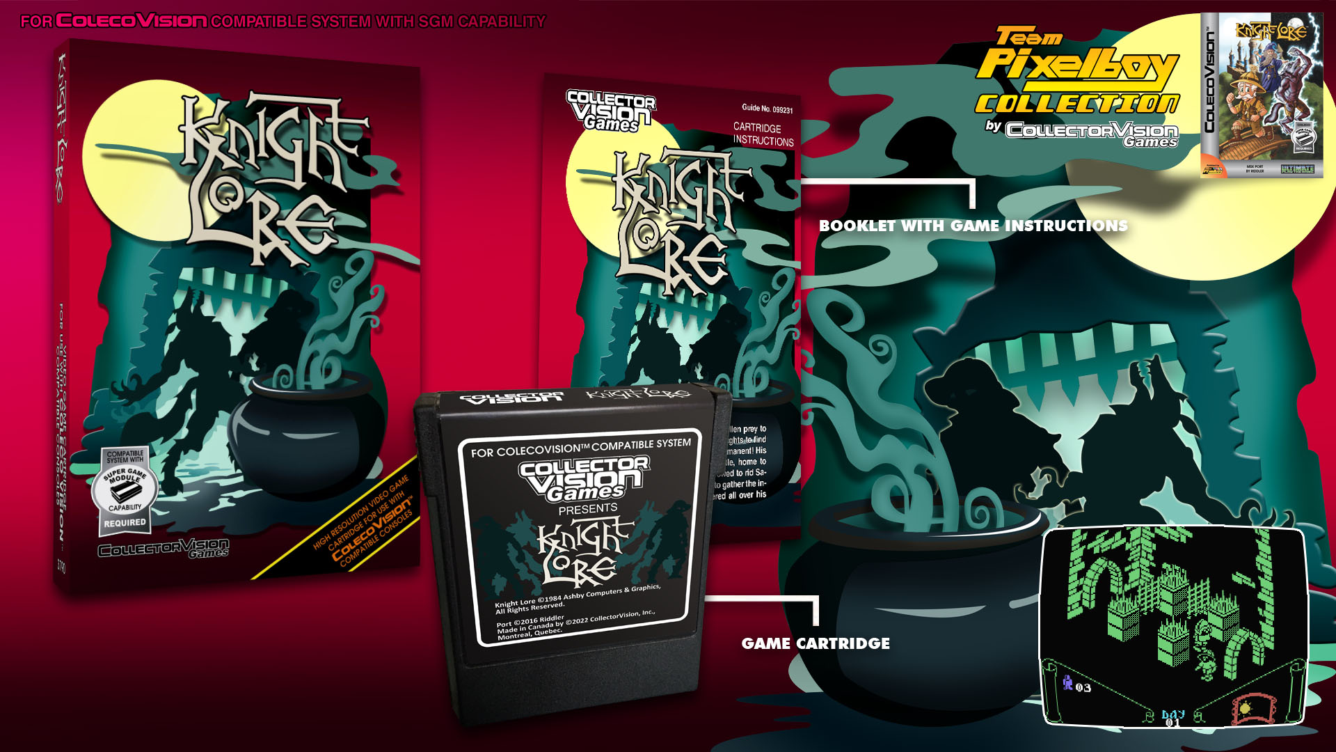 Knight Lore (Re-Release) Advertisement