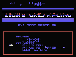 Light Grid Racing (Sketch) Screenshot 1