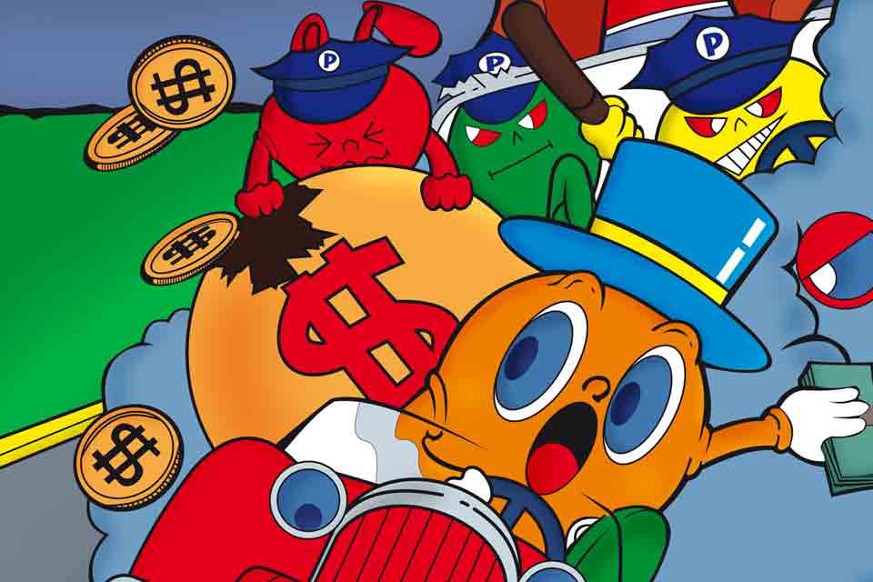 Lock'n Chase (CBS) Promotional Material