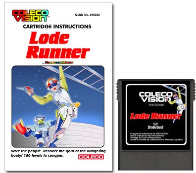 Lode Runner (CBS) US User Manual