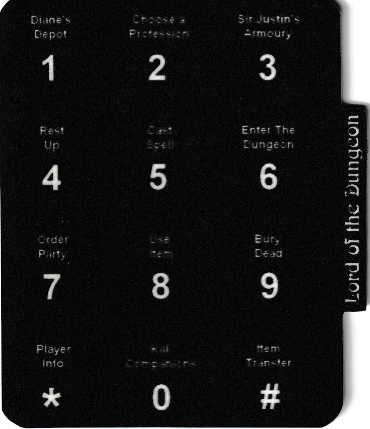 Lord of the Dungeon (War Room Box Kit) US Controller Overlay