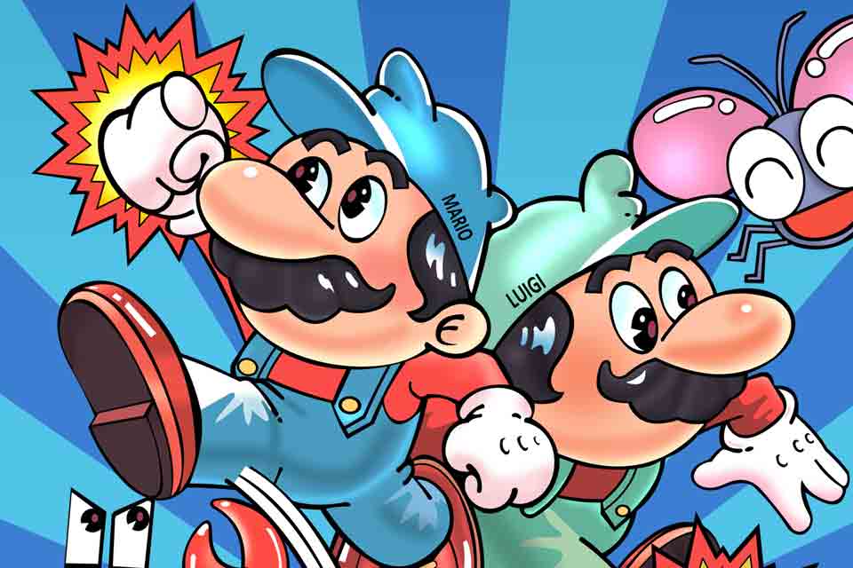 Mario Brothers Promotional Material