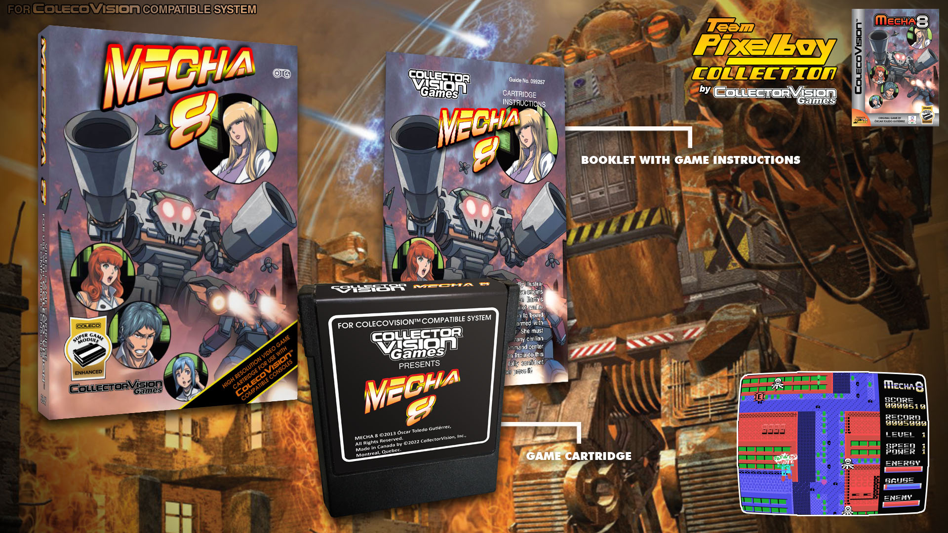 Mecha-8 (Re-Release) Advertisement