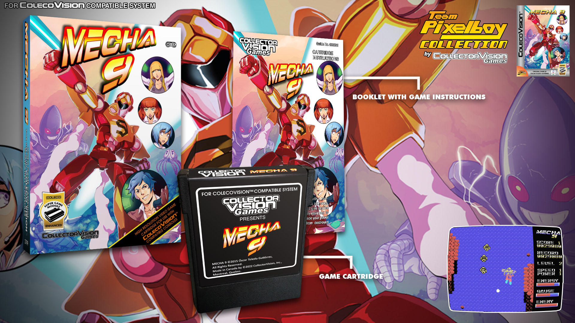 Mecha-9 (Re-Release) Advertisement