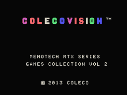 Memotech MTX Series Games Collection Vol.2 screenshot 1