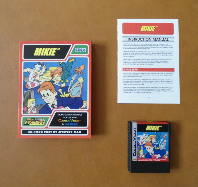 Mikie (Re-Release) Main Cartridge