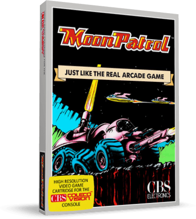 Moon Patrol US Front Box Art