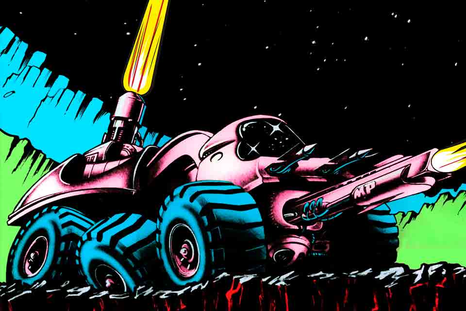 Moon Patrol Promotional Material