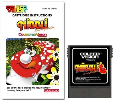 Nibbli: Son of Nibbler (CBS) Main Cartridge