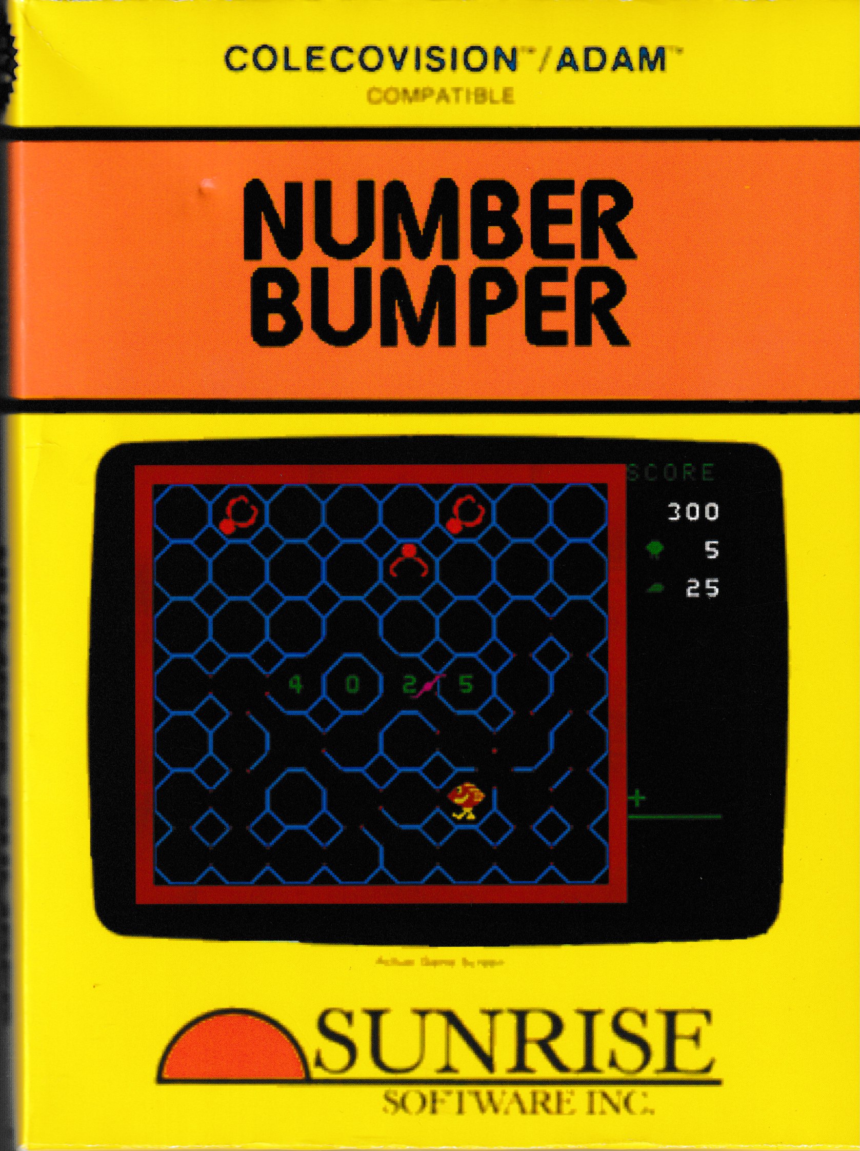 Number Bumper US Front Box Art