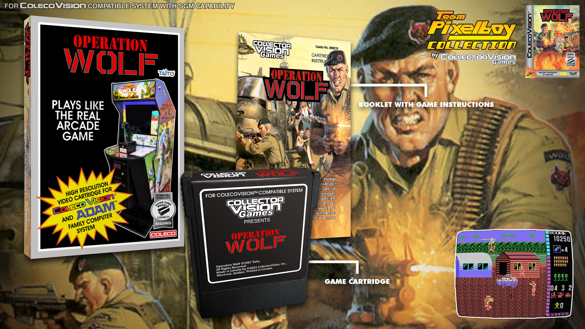 Operation Wolf (Re-Release) Advertisement