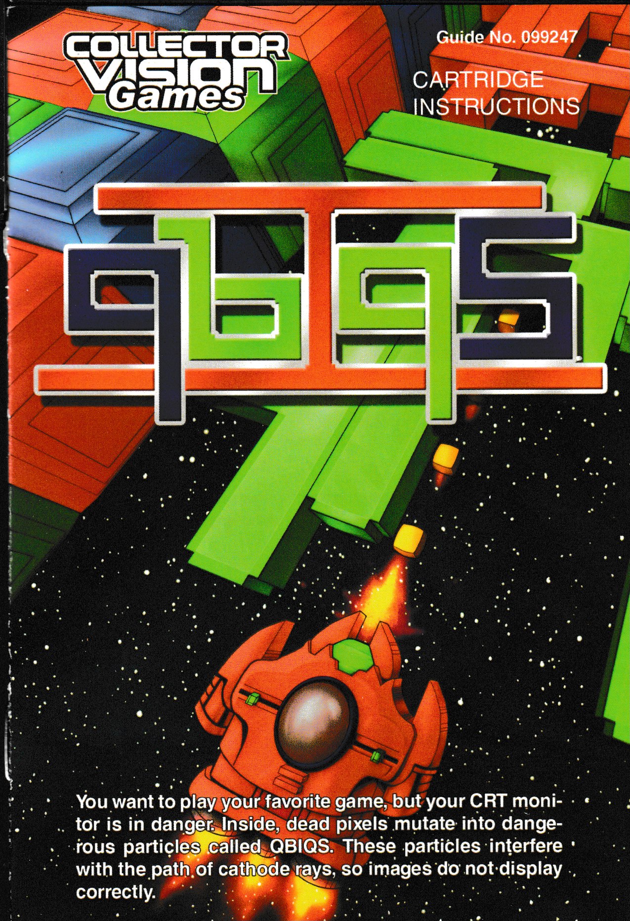 Qbiqs (Re-Release) US Back Box Art