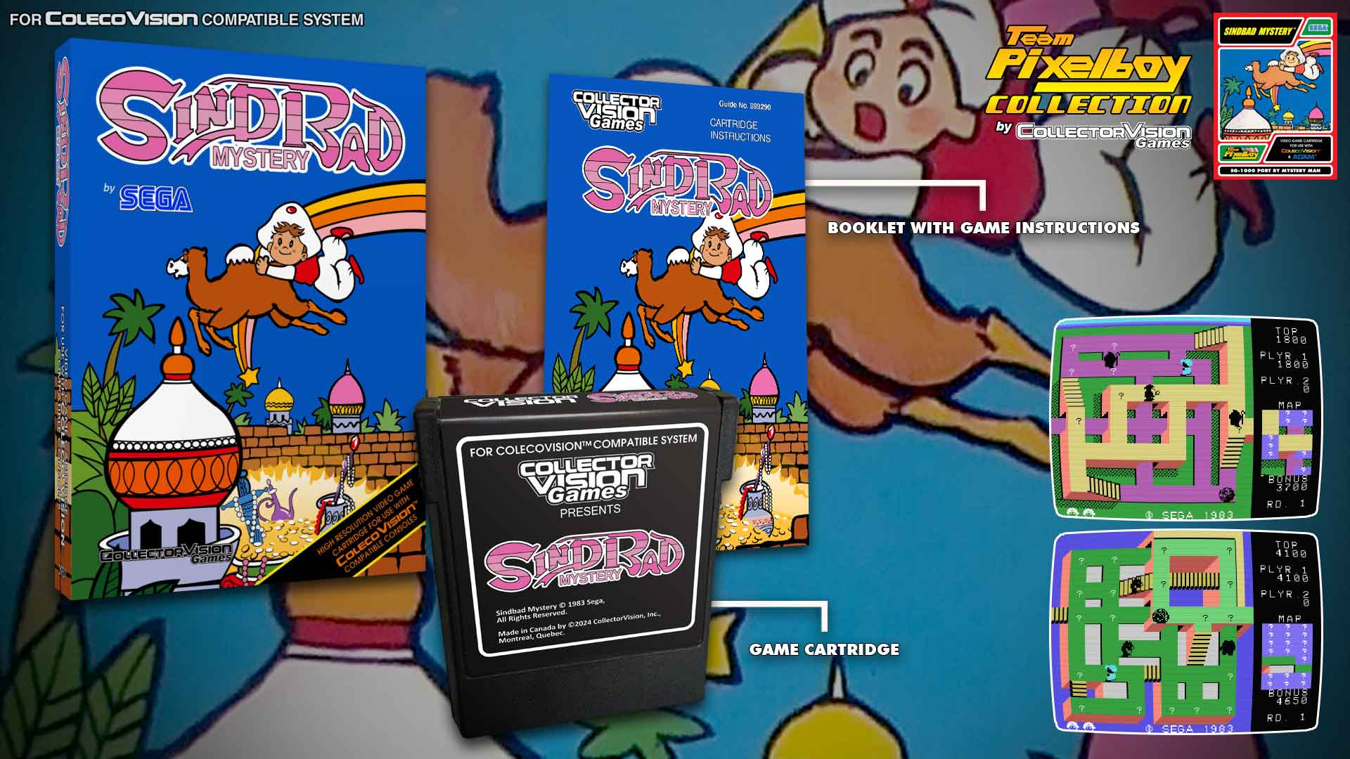 Sindbad Mystery (Re-Release) Advertisement