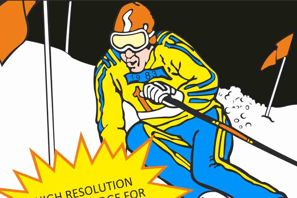 Skiing (Box Only) Promotional Material