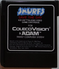 Smurfs Save the Day (Demo) Main Cartridge
