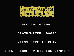 So, You Want to Be a Knight? Screenshot 1