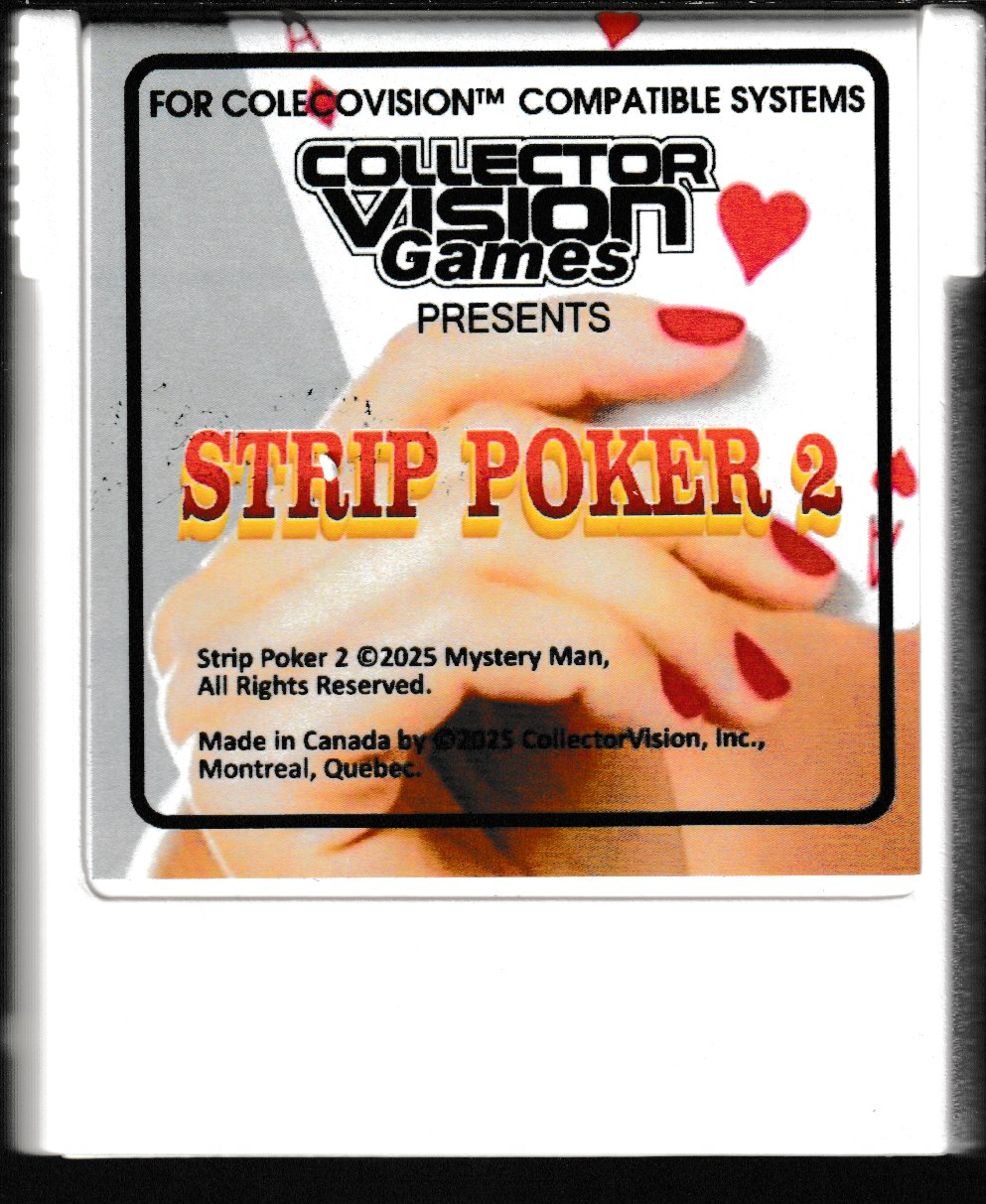 Strip Poker 2 Main Cartridge